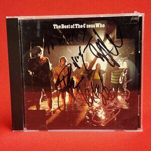 The Best of the Guess Who CD 1971 Signed